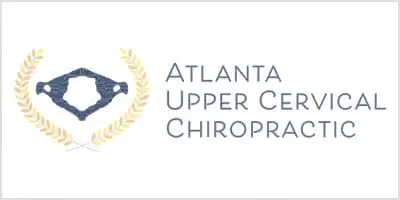 Logo reading Atlanta Upper Cervical Chiropractic with a laurel wreath