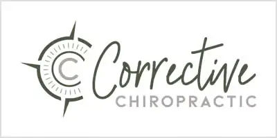 Logo reading Corrective Chiropractic with a compass-style C emblem