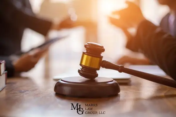 an injury attorney reviewing a multi car accident case
